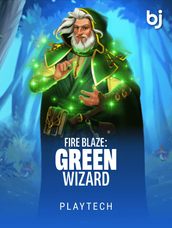 Fire Blaze Green Wizard game cover
